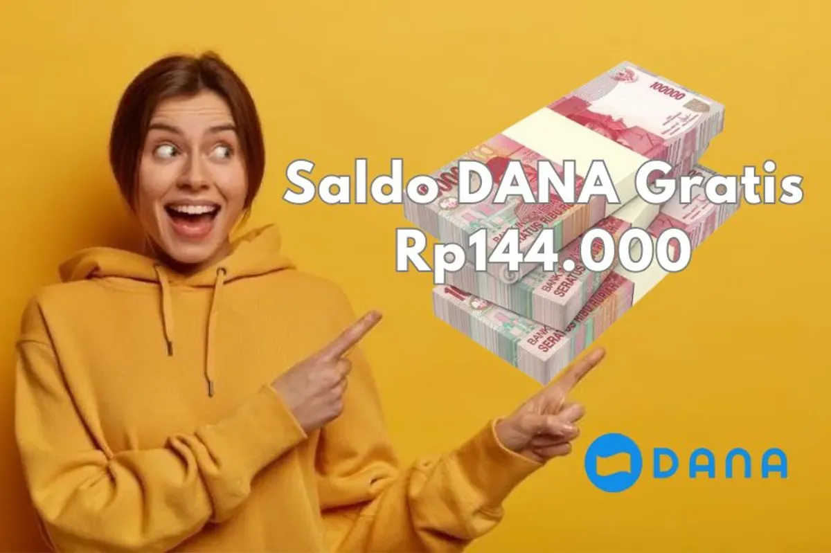 Khusus hari Jumat 7 Februari 2025 bisa klaim saldo DANA Gratis Rp144.000 langsung masuk dompet elektronik, cek caranya di sini. (Sumber: Poskota/Syania Nurul Lita Baikuni)