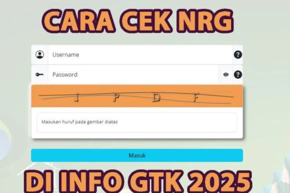 Ilustrasi cek NRG di Info GTK. (Sumber: Screenshot/info.gtk.kemdikbud.go.id)