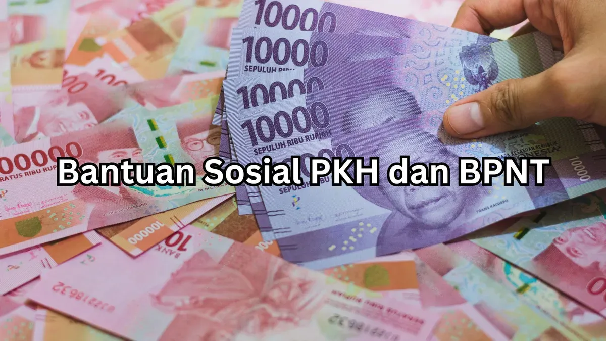 Penyaluran bantuan sosial PKH dan BPNT. (Sumber: Poskota/Legenda Kinanty Putri)