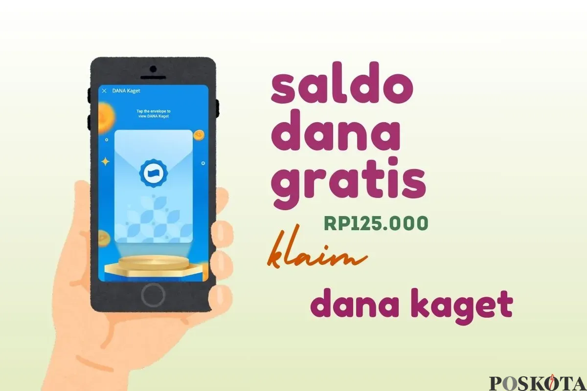 Akses link dan dapatkan saldo DANA gratis Rp125.000. (Sumber: Poskota/Della Amelia)