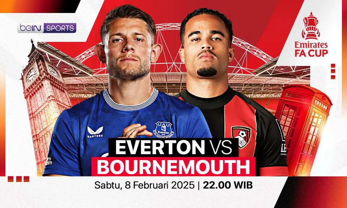 Link live streaming Everton vs Bournemouth. (Sumber: Vidio)