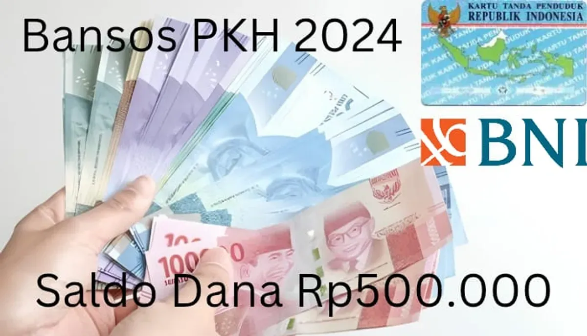 NIK di e-KTP milik kamu telah menerima saldo dana Rp500.000 dari subsidi bansos PKH 2024 bisa diambil via ATM BNI terdekat. (Sumber: Poskota/Gabriel Omar Batistuta)