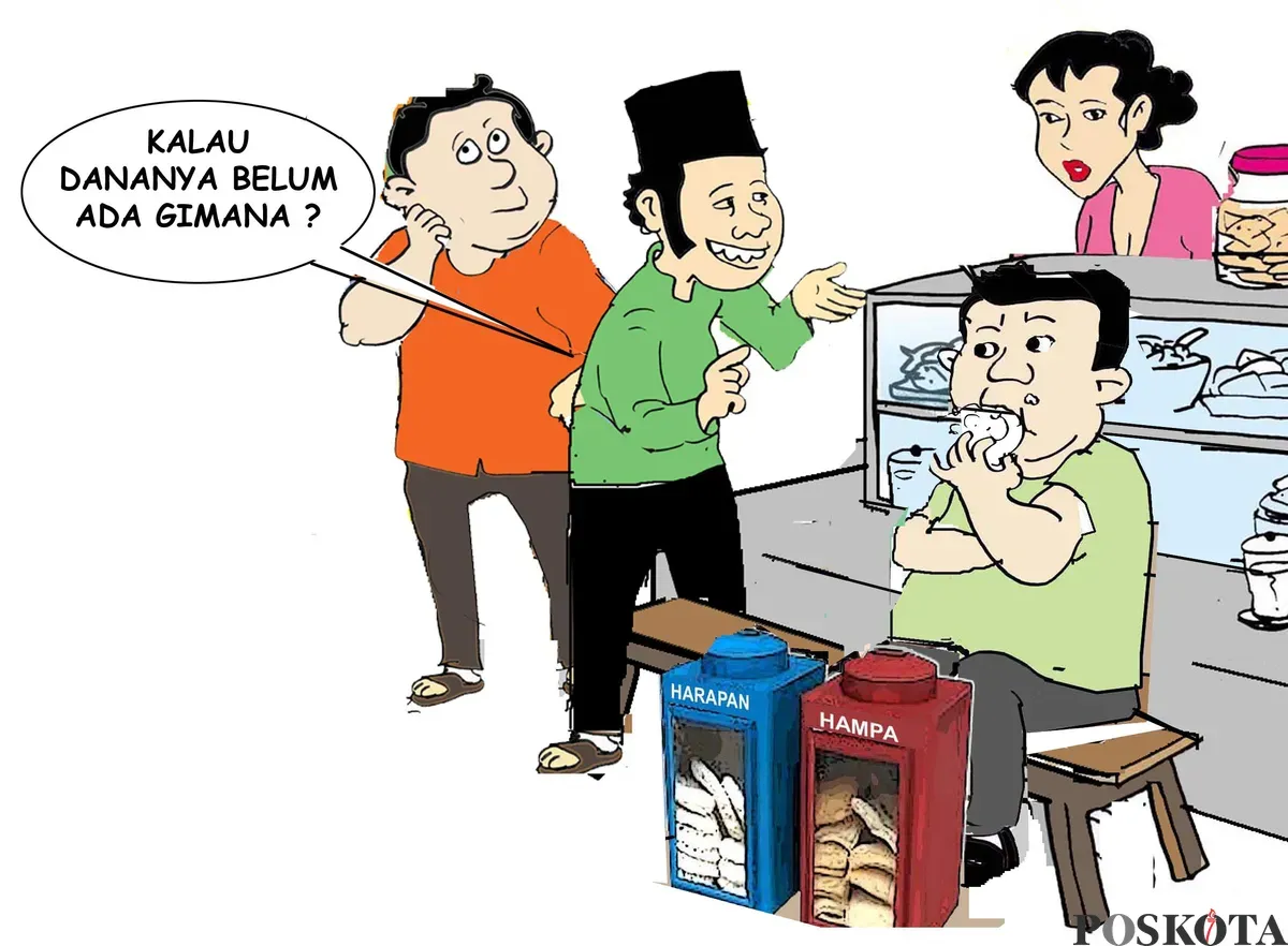 Obrolan Warteg: Siap-Siap Penuhi Janji (Sumber: Poskota/ Yudhi Himawan)