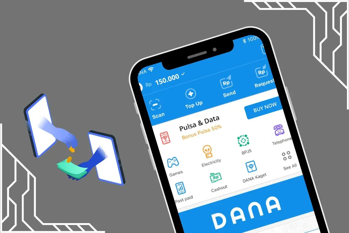 Klaim saldo Dana gratis Rp150000 pakai 4 cara berikut. (Sumber: Poskota/Syifa Luthfiyah)