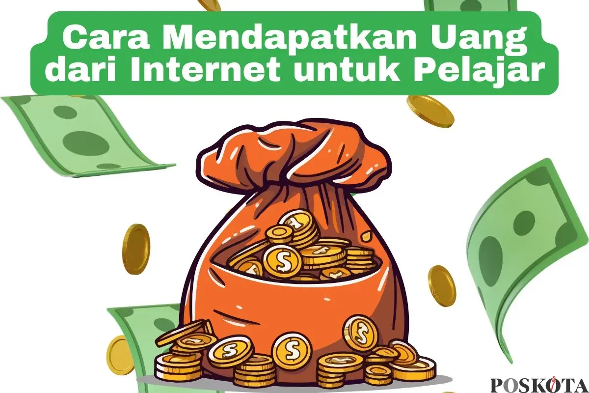 Tips dan trik mendapatkan uang dari internet untuk pelajar (Sumber: Poskota/Arip Apandi)