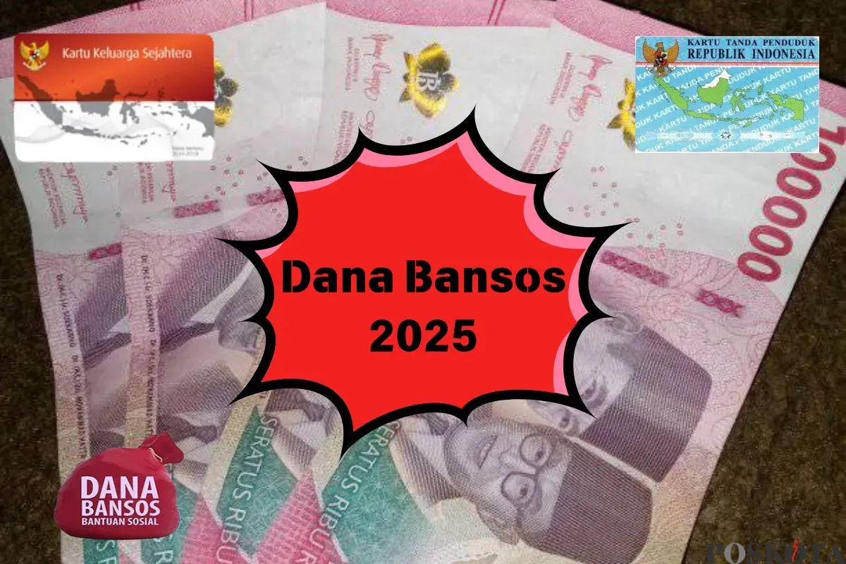 Saldo dana bansos 2025 cair, selemat NIK e-KTP atas nama Anda terdata sebagai penerima. (Sumber: Poskota/Insan Sujadi)