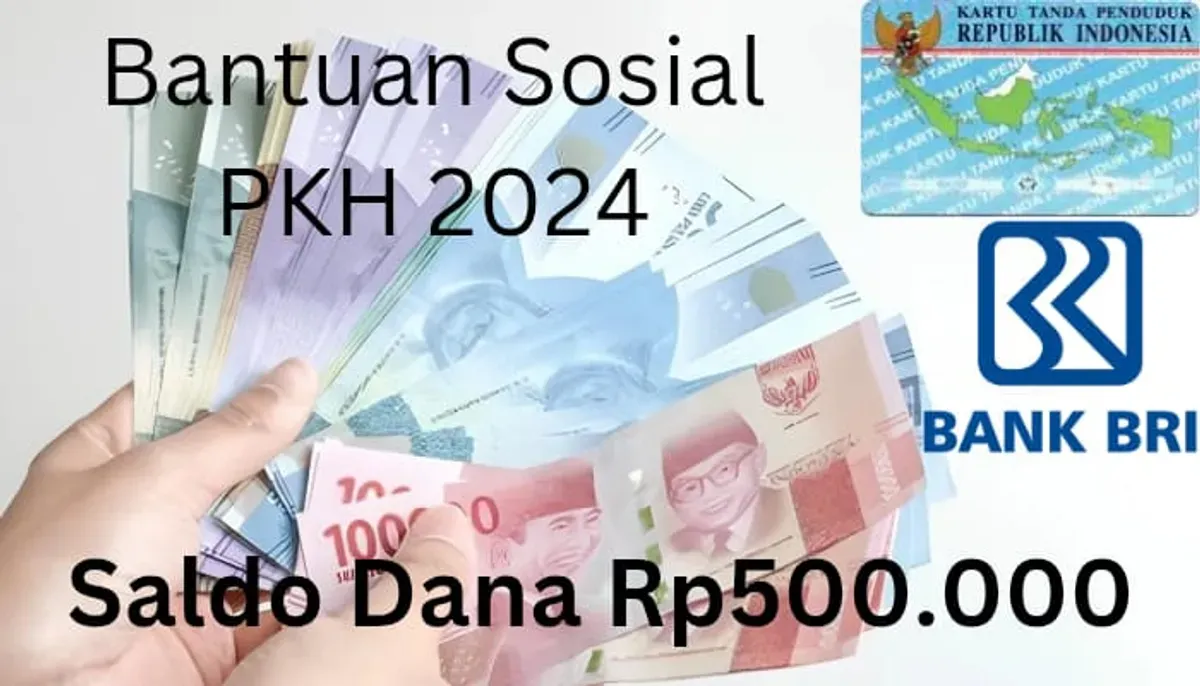 NIK E-KTP atas kepemilikan nama Anda telah berhasil dapat saldo dana Rp500.000 dari subsidi bantuan sosial PKH 2024 melalui Rekening BRI. (Sumber: Poskota/Gabriel Omar Batistuta)