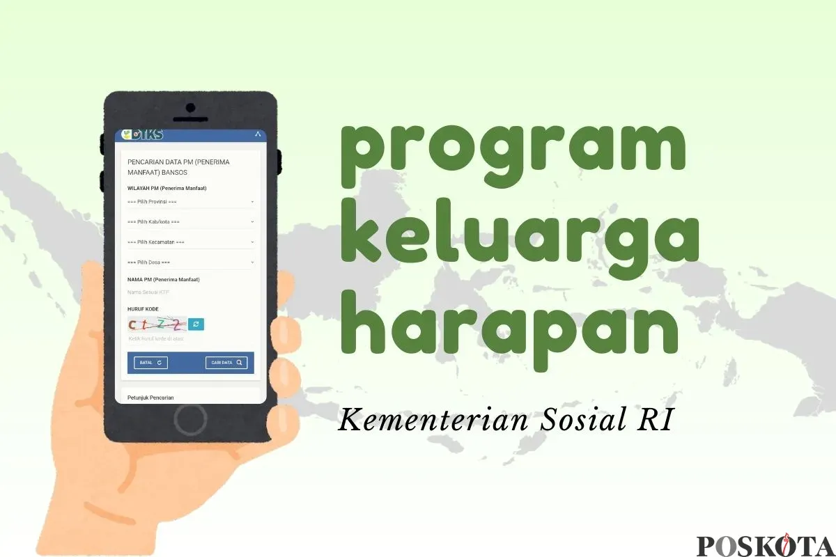 Informasi kategori penerima bansos PKH 2025. (Sumber: Poskota/Della Amelia)