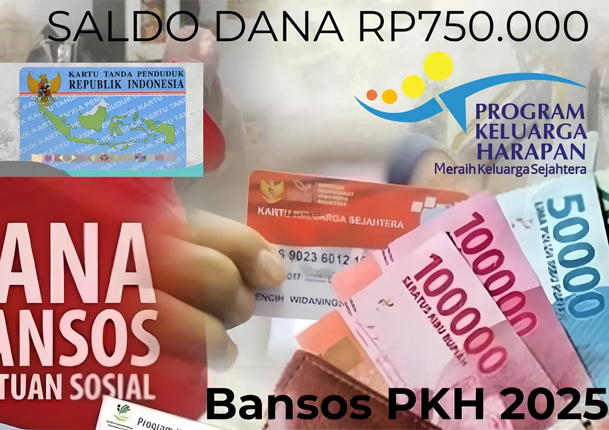 NIK e-KTP kamu terdaftar di SIKS-NG mendapat saldo dana Rp750.000 dari subsidi bansos PKH 2025 via Rekening KKS. (Sumber: Poskota/Gabriel Omar Batistuta)