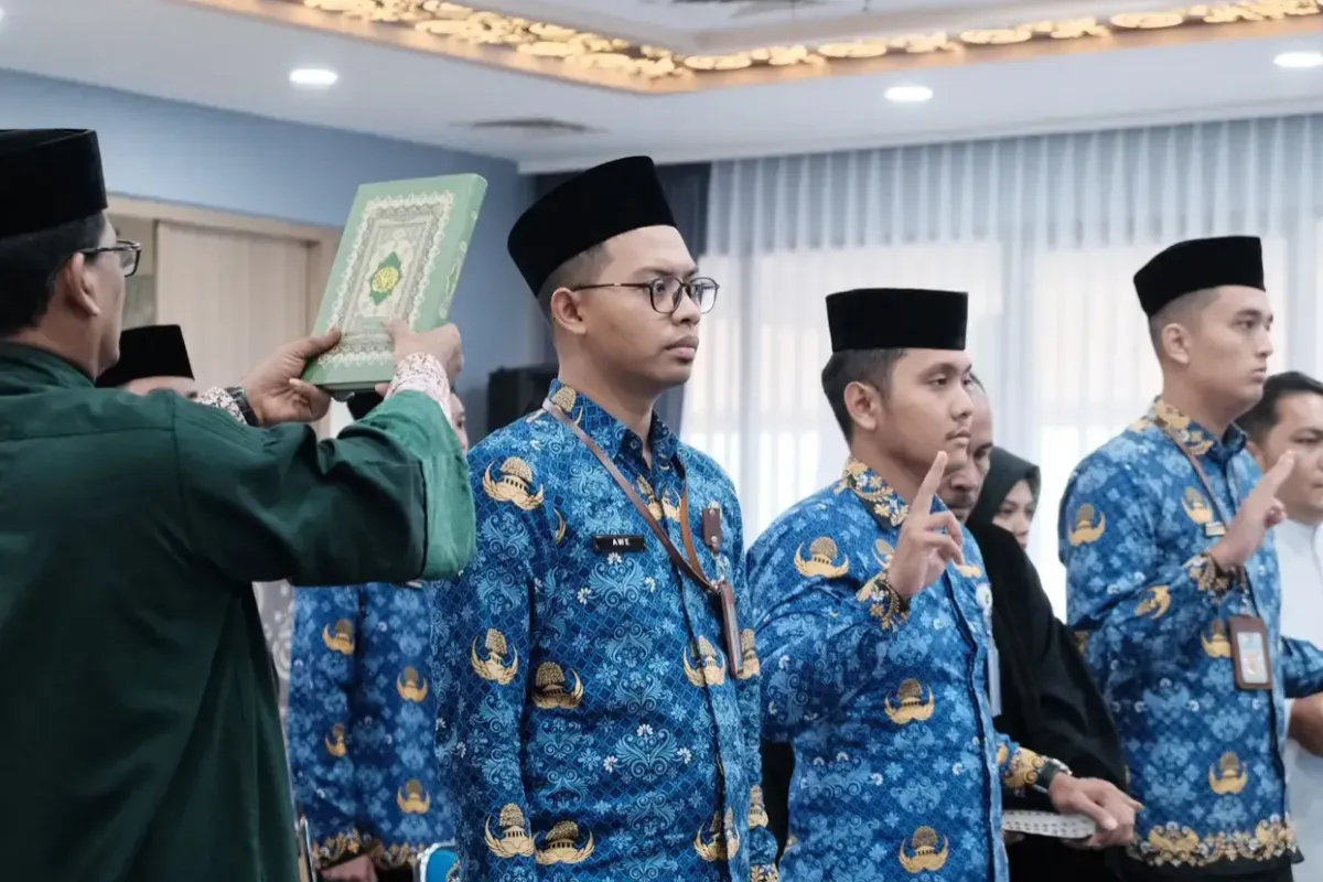 Ilustrasi pengangkatan PPPK Tahap 1 dan siap terima gaji pertama. (Sumber: Pemkot Depok)