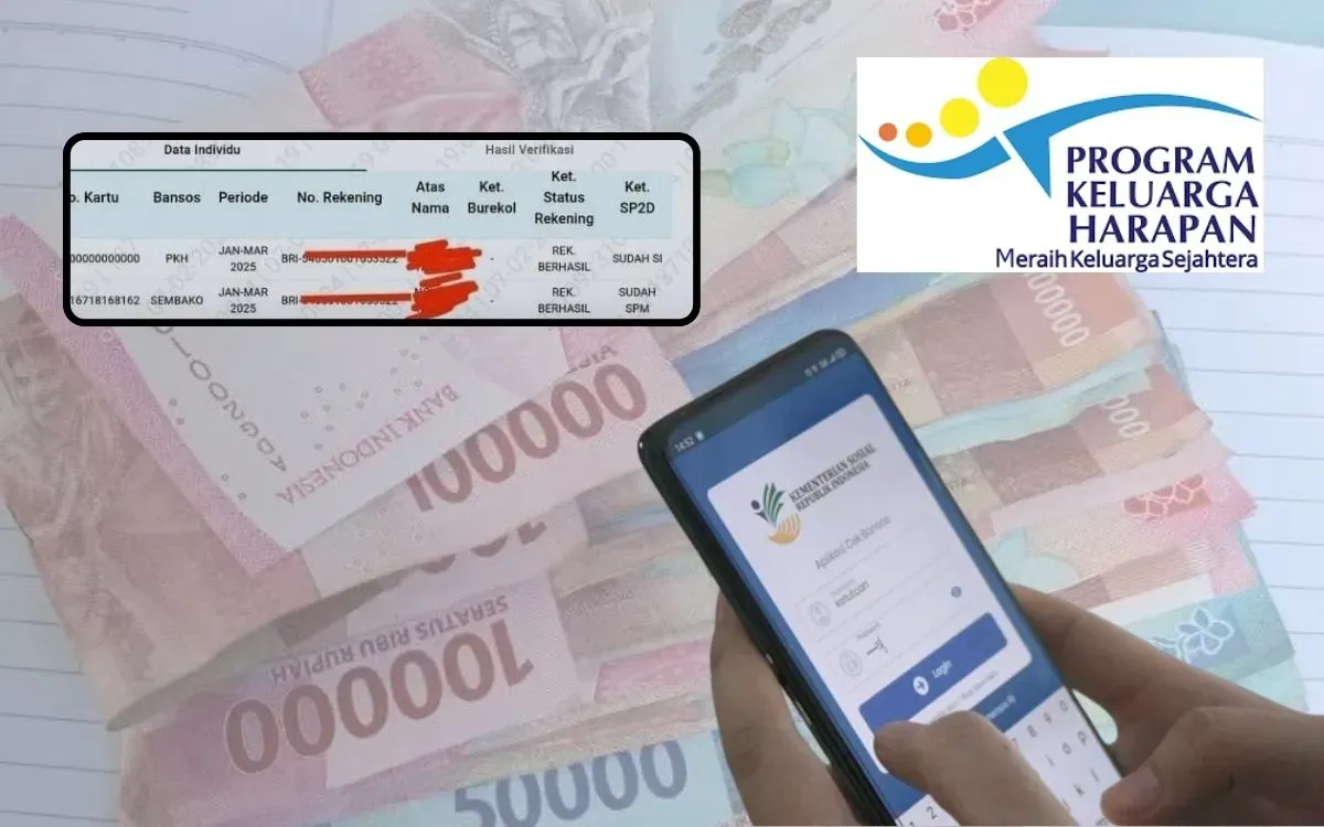 Daftar PKH 2025 Lewat Smartphone dan Dapatkan Bansos hingga Rp2 Juta Rupiah (Sumber: Poskota/Faiz)