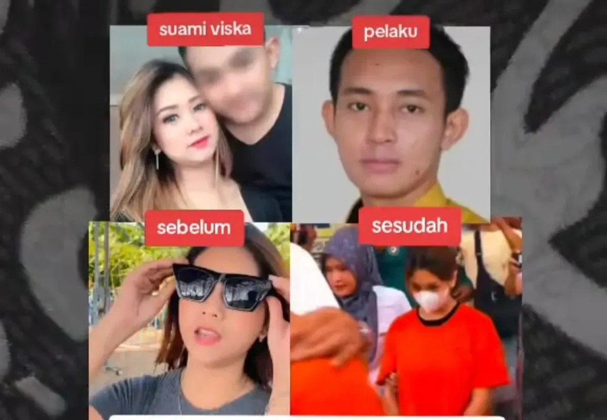 Video viral Viska dan Ichlas durasi 1 menit 34 detik diungkapkan istri. (Sumber: TikTok/Viska Dhea Viral)