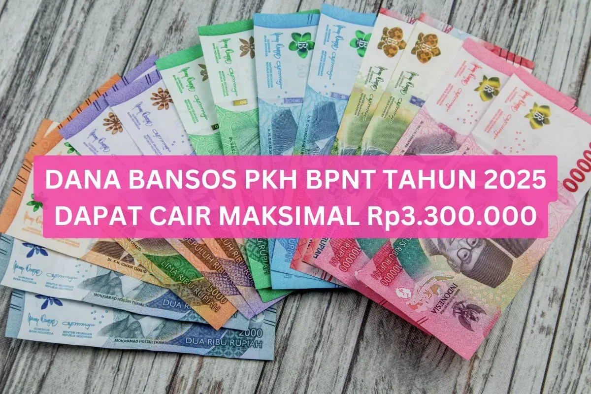 Penyaluran bantuan sosial Program Keluarga Harapan dan Bantuan Pangan Non Tunai. (Sumber: Canva)