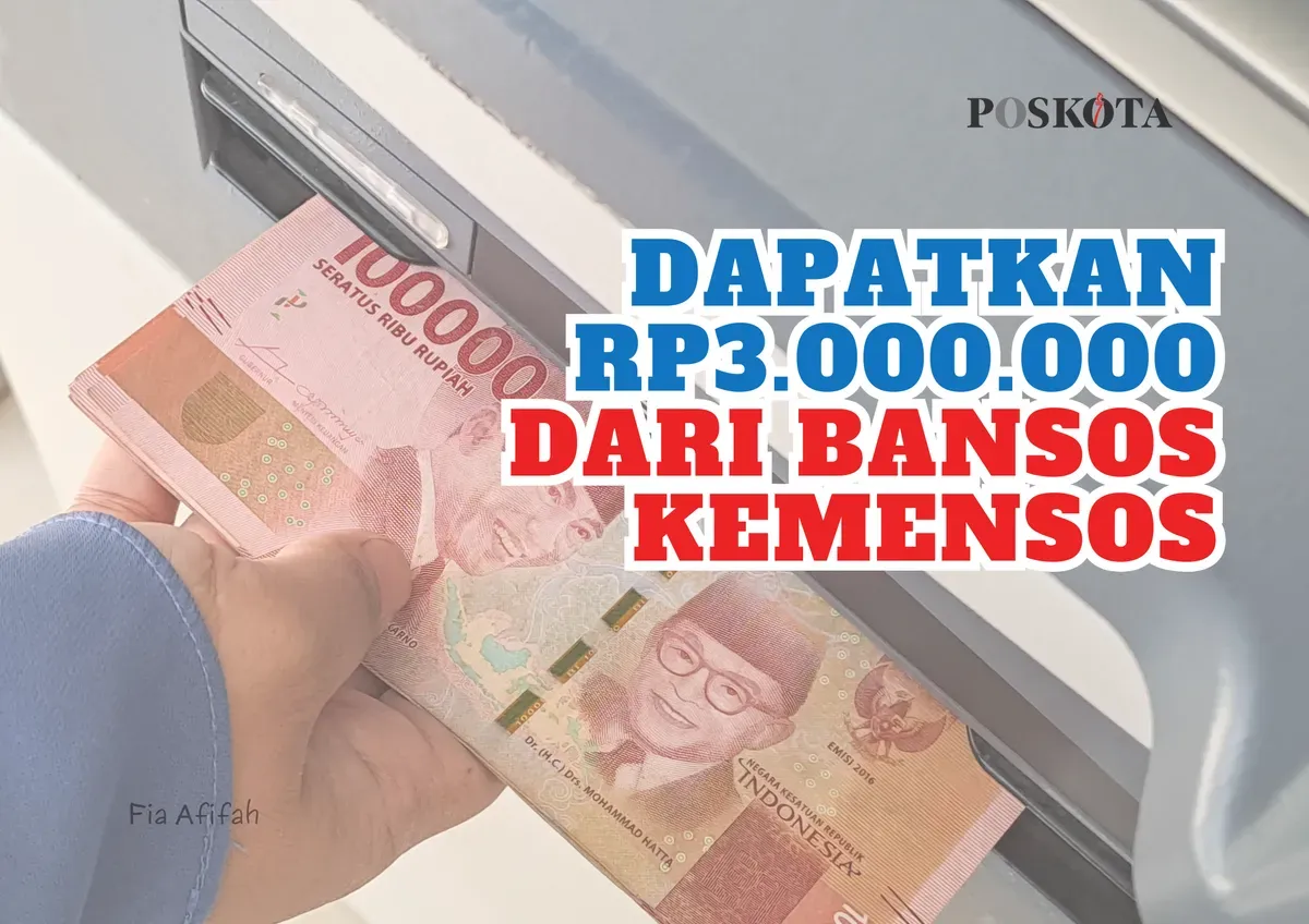 Cek program apa saja dari bansos Kemensos yang dihadirkan untuk masyarakat di sini! (Sumber: Poskota/Fia Afifah)