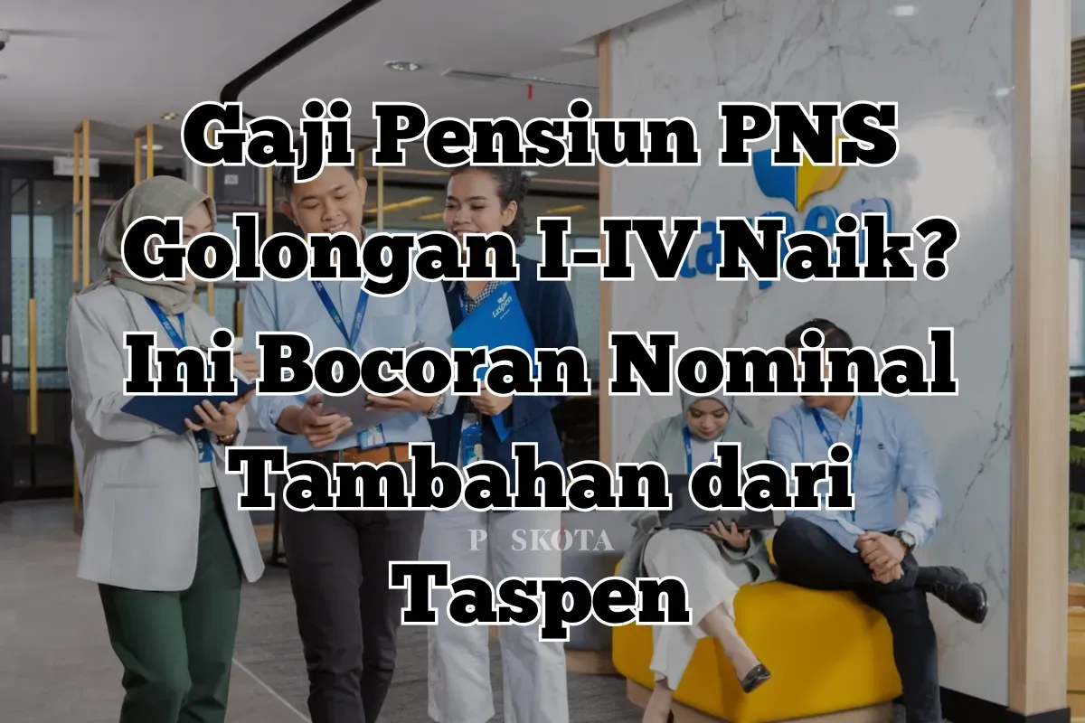 Taspen memastikan kesejahteraan pensiunan PNS dengan berbagai tunjangan dan fasilitas tambahan untuk masa tua yang lebih nyaman. (Sumber: Poskota/Yusuf Sidiq)