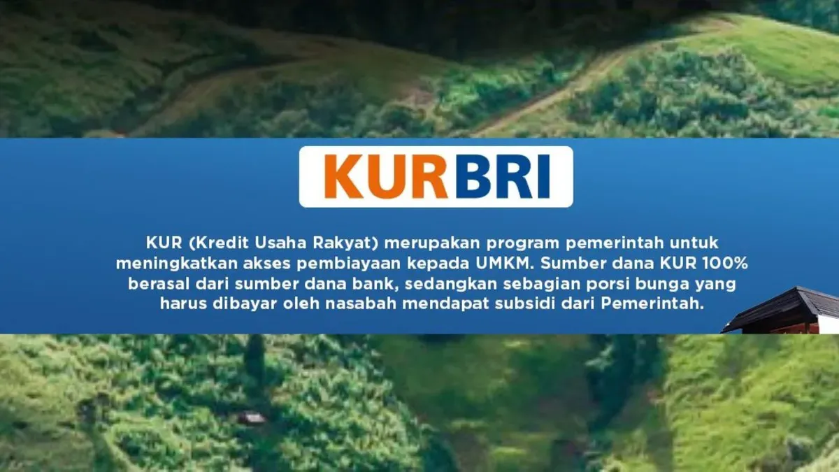 Ilustrasi KUR BRI 2025. (Sumber: X/@BANKBRI_ID)