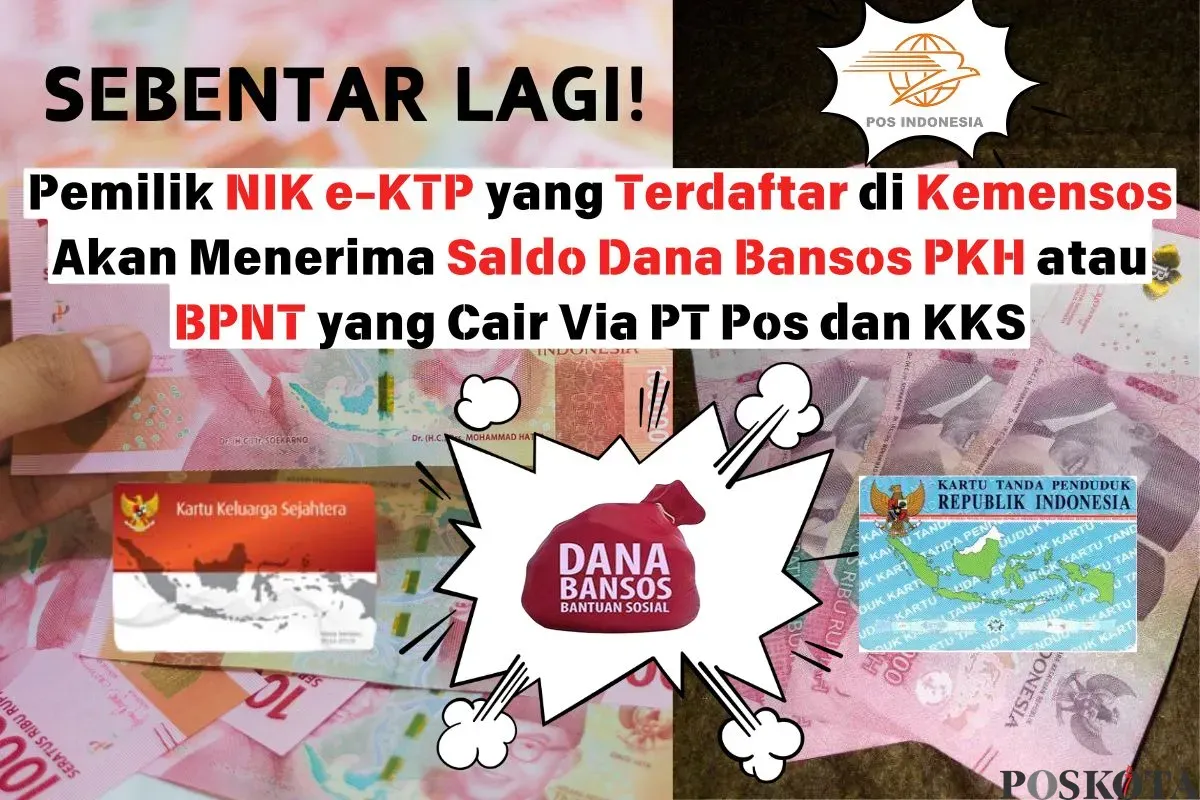 Simak informasi terbaru mengenai saldo dana bansos yang sebentar lagi akan cair secara merata. (Sumber: Poskota/Insan Sujadi)