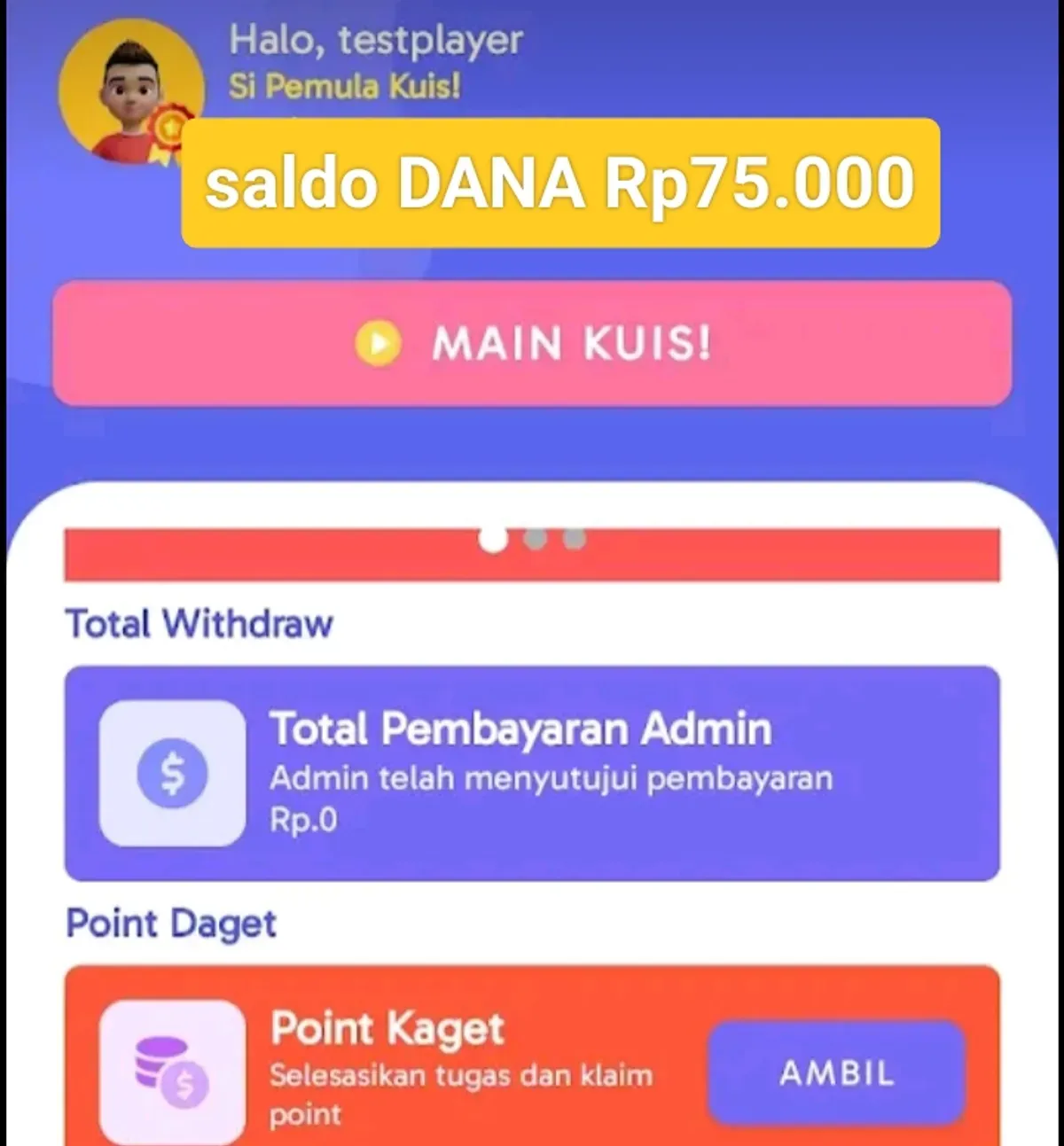 Raih saldo DANA gratis dari aplikasi ini. (Sumber: Play Store)