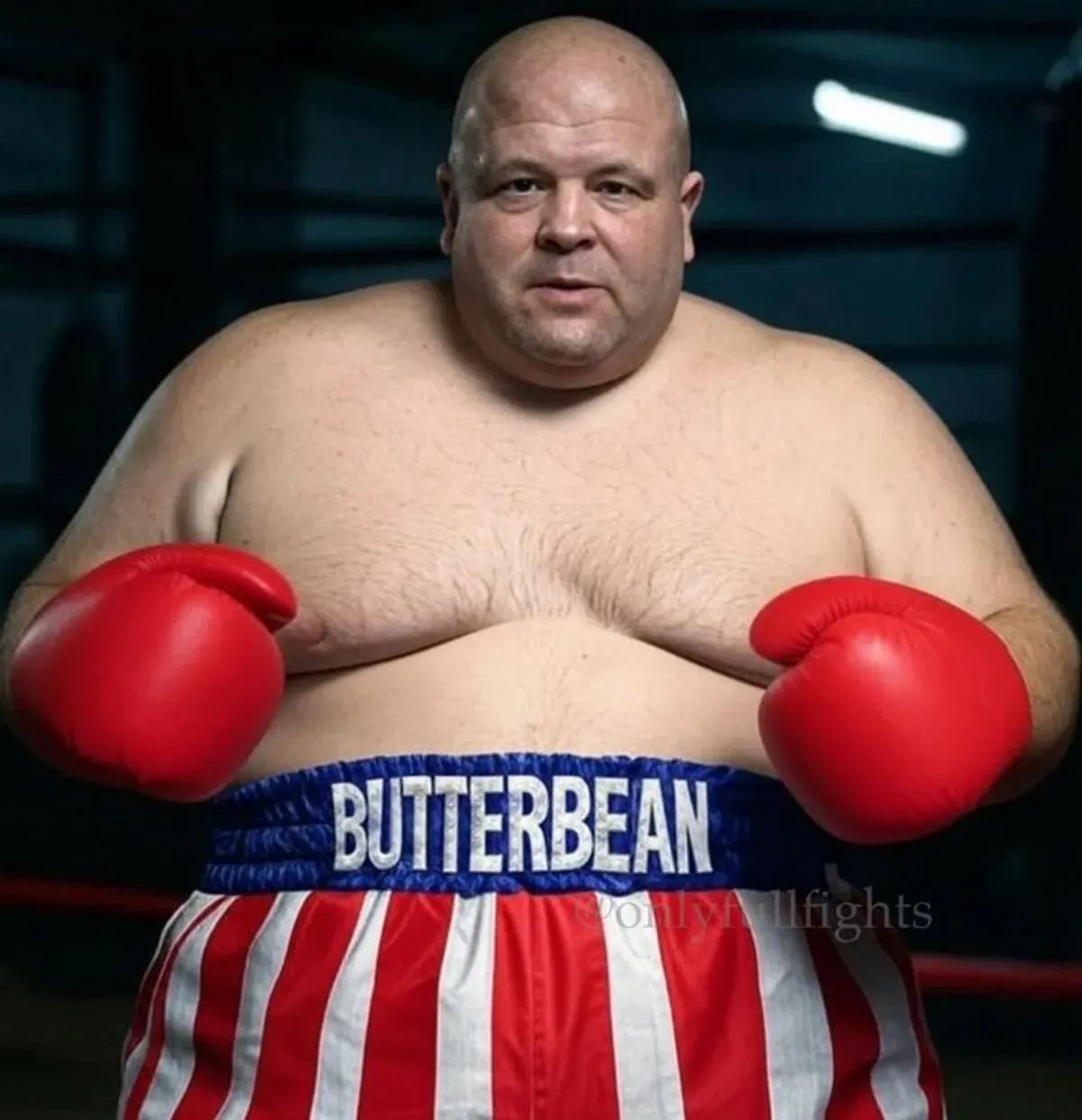 Legenda Tinju Eric 'Butterbean' Esch secara terbuka menantang bintang gulat dan mantan juara UFC Brock Lesnar (Sumber: Instagram)