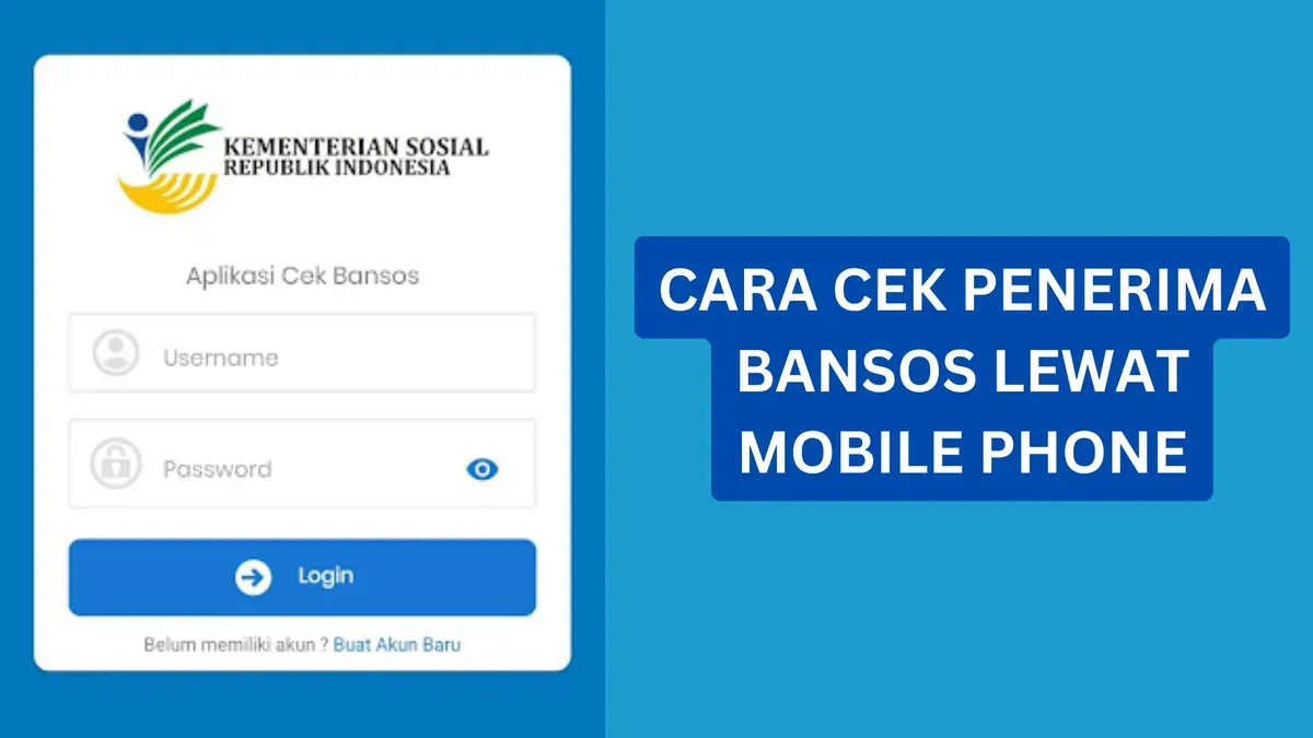 Cek status penerima bansos. (Sumber: Canva)