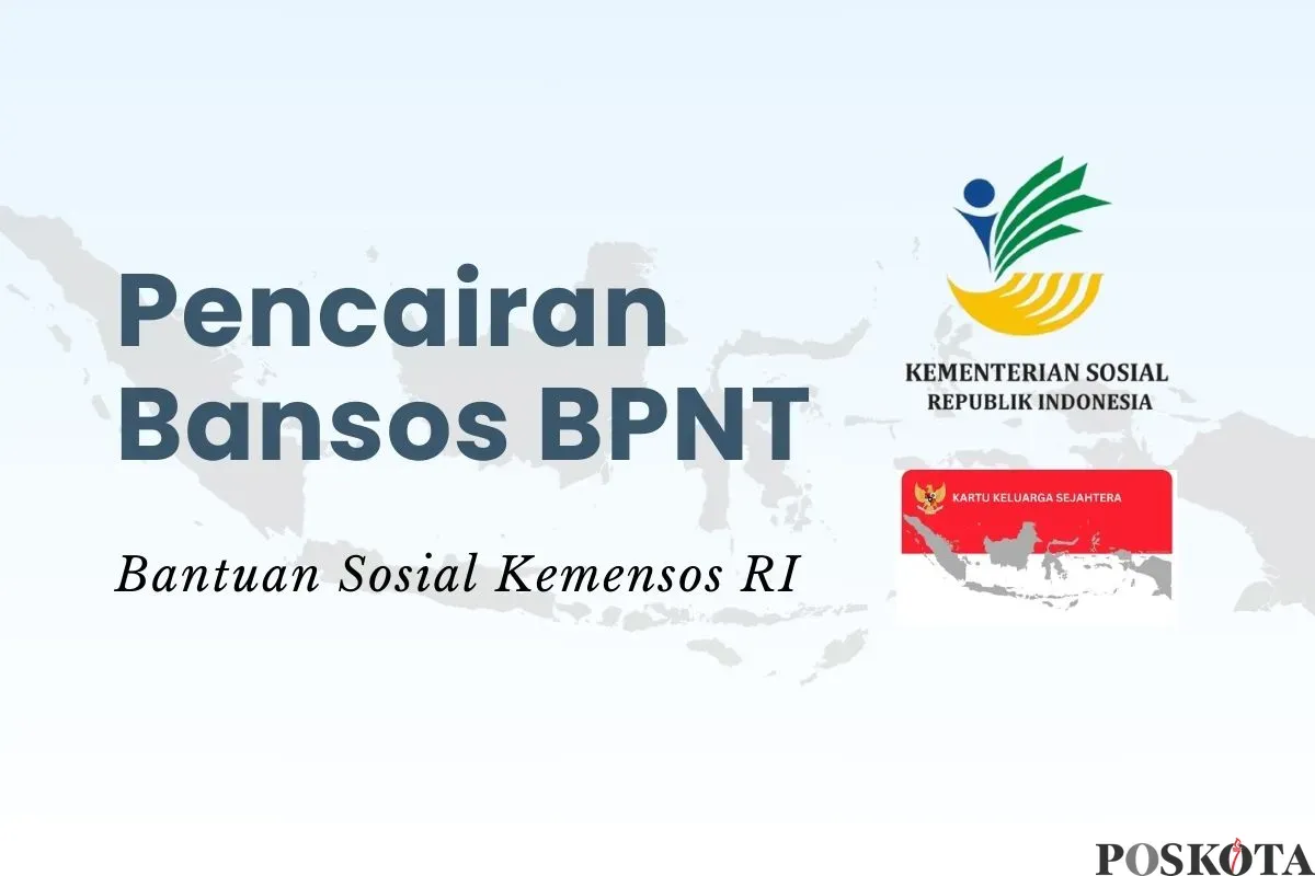 Informasi pencairan bansos BPNT 2025 ke KKS. (Sumber: Poskota/Della Amelia)