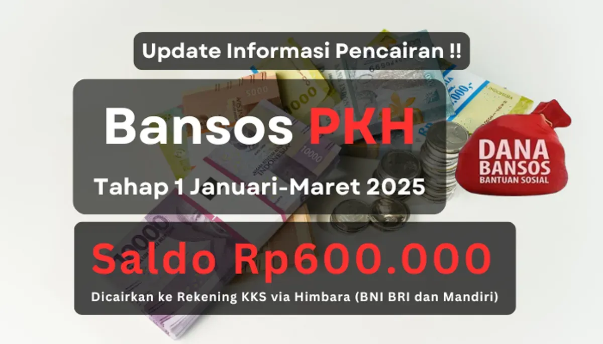 Informasi terbaru pencairan saldo dana bansos PKH tahap 1 2025 yang akan disalurkan secara bertahap. (Sumber: Poskota/Aldi Harlanda Irawan)