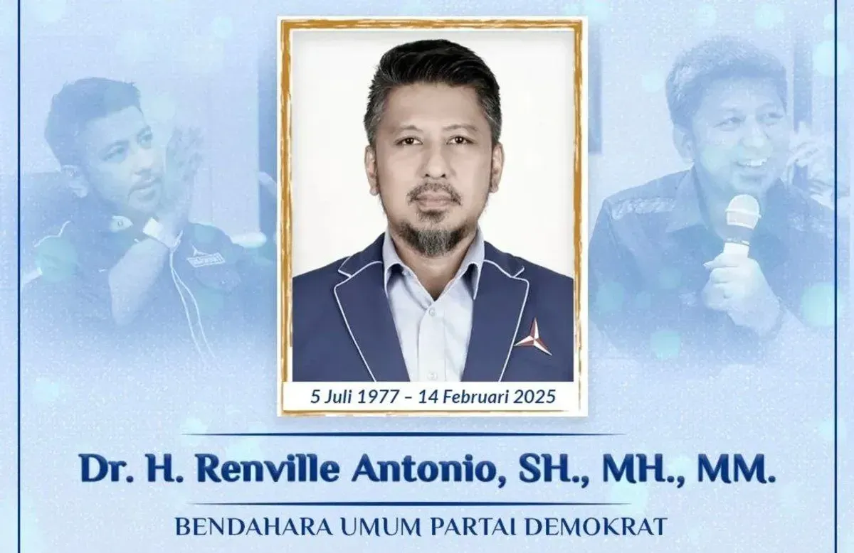 Bendahara Umum Demokrat Renville Antonio. (Sumber: Instagram/@pdemokrat)