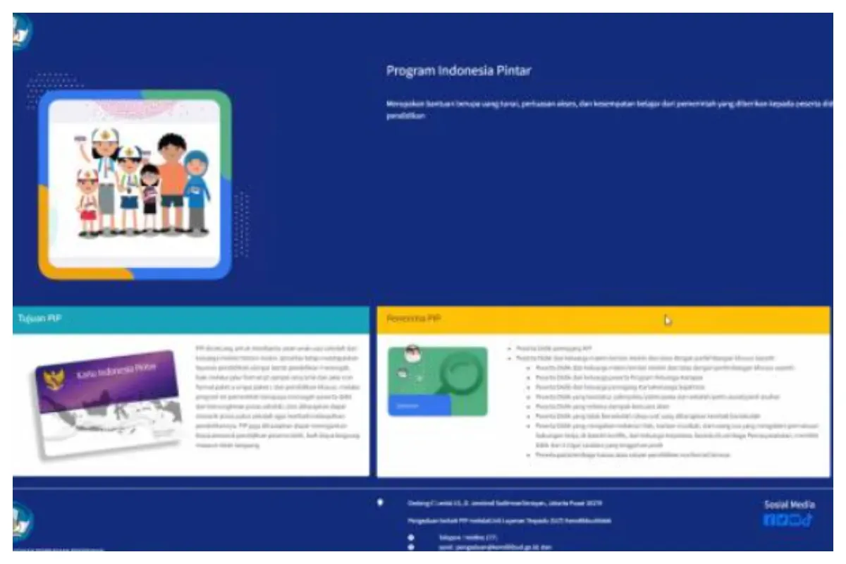 situs resmi PIP diubah menjadi pip.dikdasmen.go.id