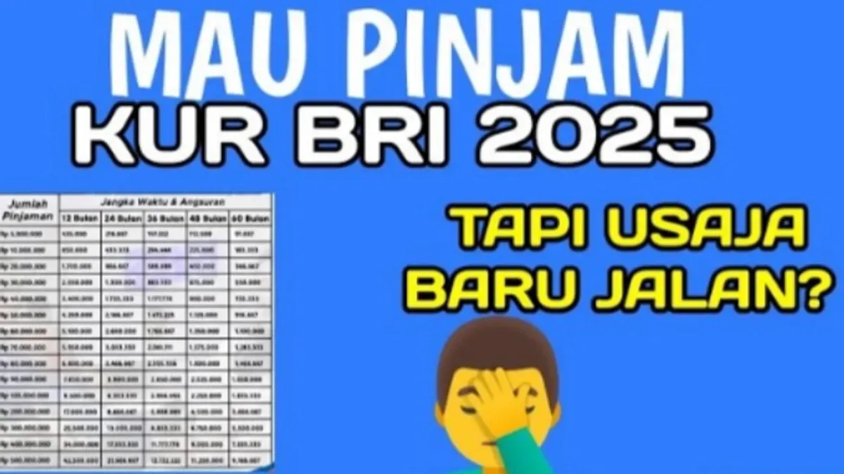 Mau memulai usaha tapi bingung cari modal? Kredit Usaha Rakyat KUR BRI 2025 hadir dengan bunga ringan untuk membantu bisnismu tumbuh. Cek prosedur pengajuannya sekarang. (Sumber: YouTube/@NASEHAT ABANG)