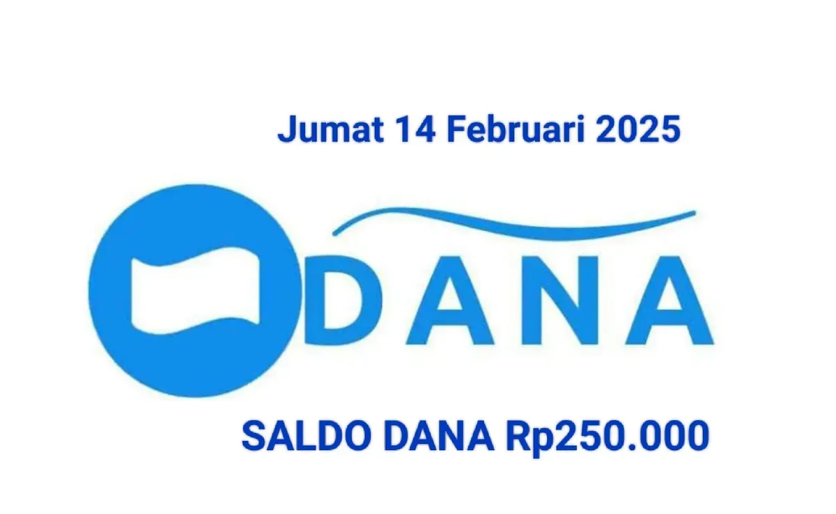 Selamat bagi Anda yang beruntung berhak klaim saldo DANA Rp250.000 masuk ke dompet elektronik.  (Sumber: Poskota/Gabriel Omar Batistuta)