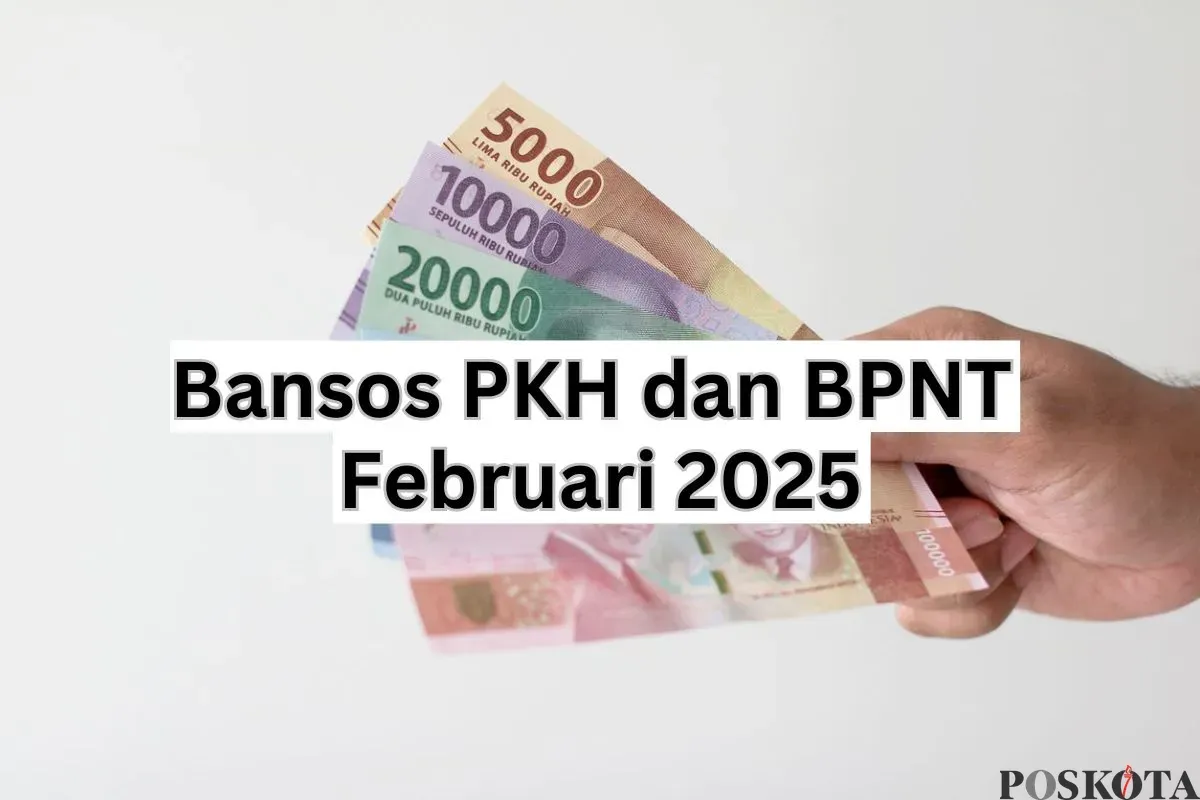 Update informasi terbaru bansos PKH dan BPNT Februari 2025. (Sumber: Poskota/Arip Apandi)