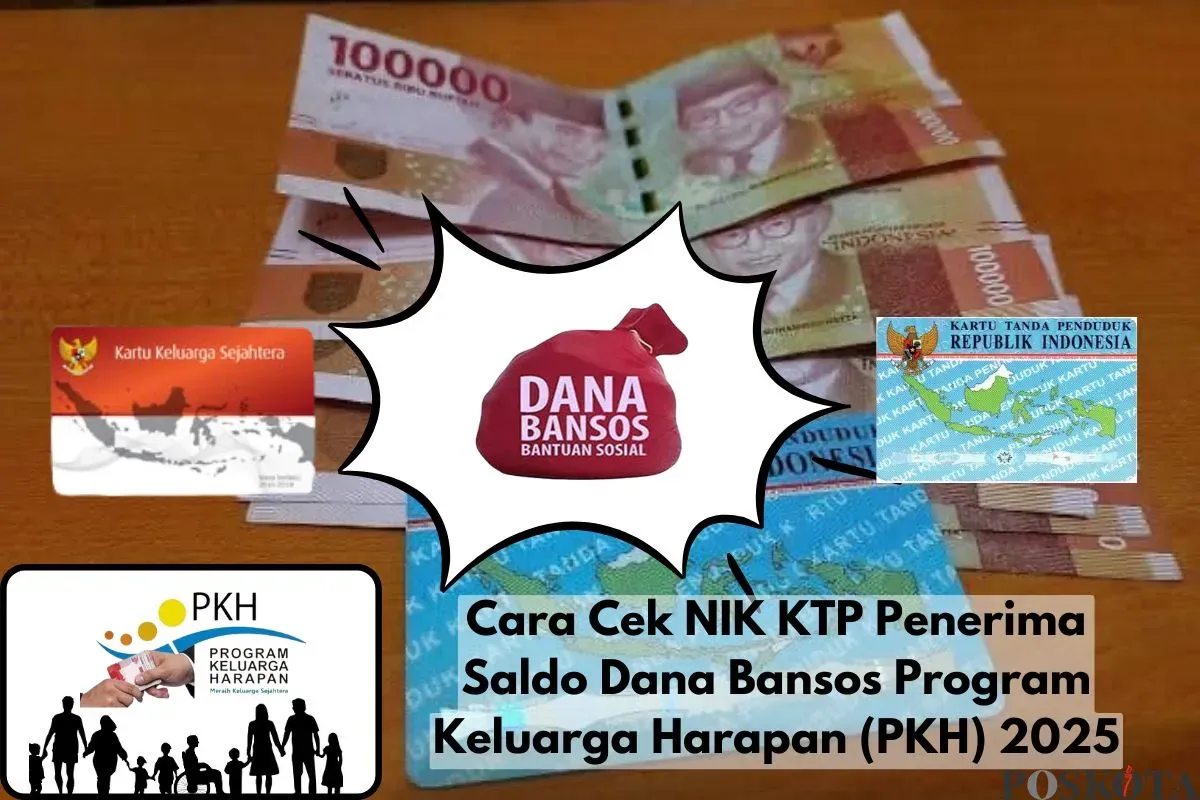 Cara cek penerima bansos PKH di tahun 2025 (Sumber: Poskota/Insan Sujadi)