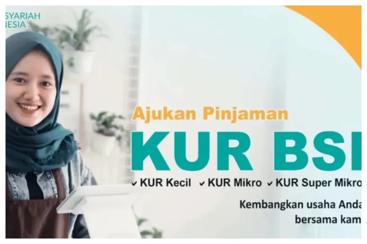 BSI membuka program pinjaman KUR berbasis syariah alias tanpa riba dengan plafon hingga Rp100 juta. (Sumber: BSI)