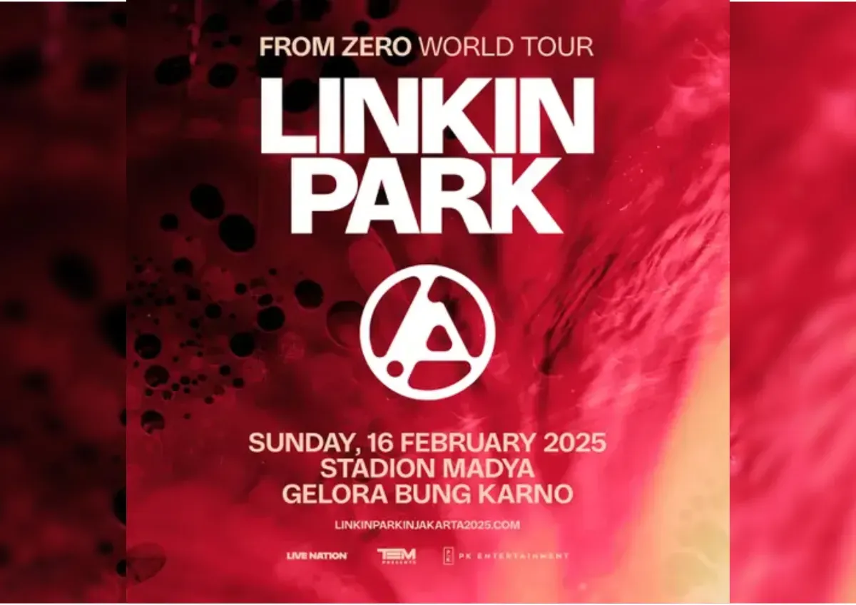 Resmi! Linkin Park bakal konser di GBK Jakarta, Minggu 16 Februari 2025.(Sumber: Instagram/@linkinpark)