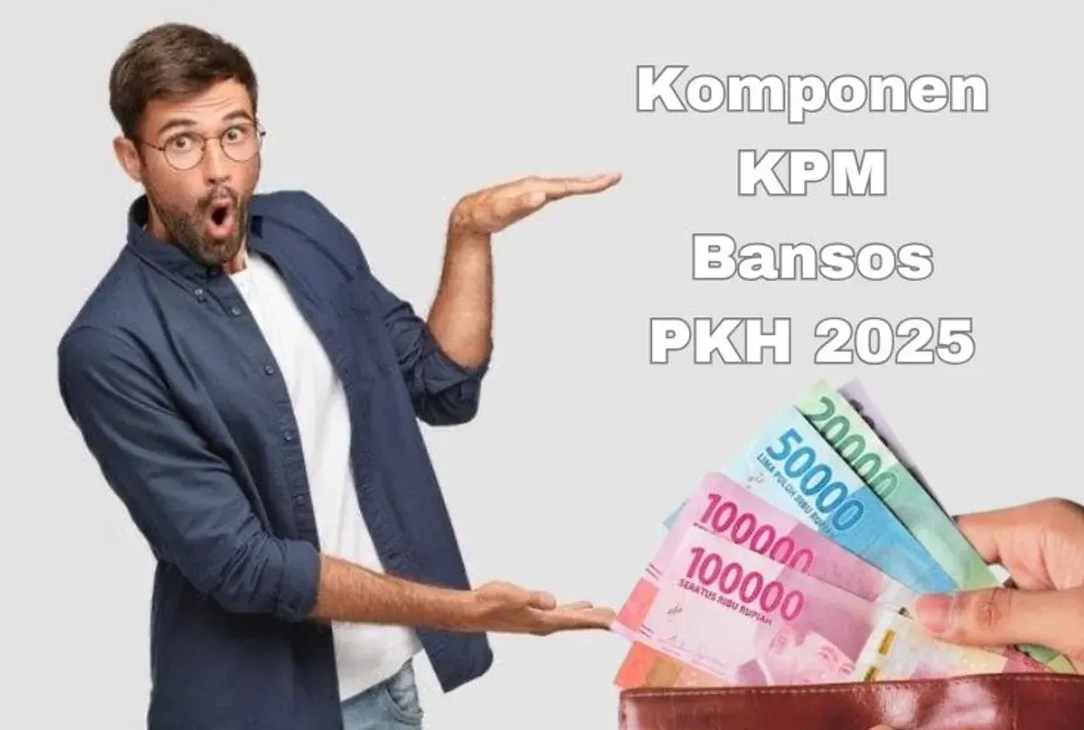 Komponen penerima bansos PKH tahap satu 2025. (Sumber: Poskota/Syania Nurul Lita Baikuni)