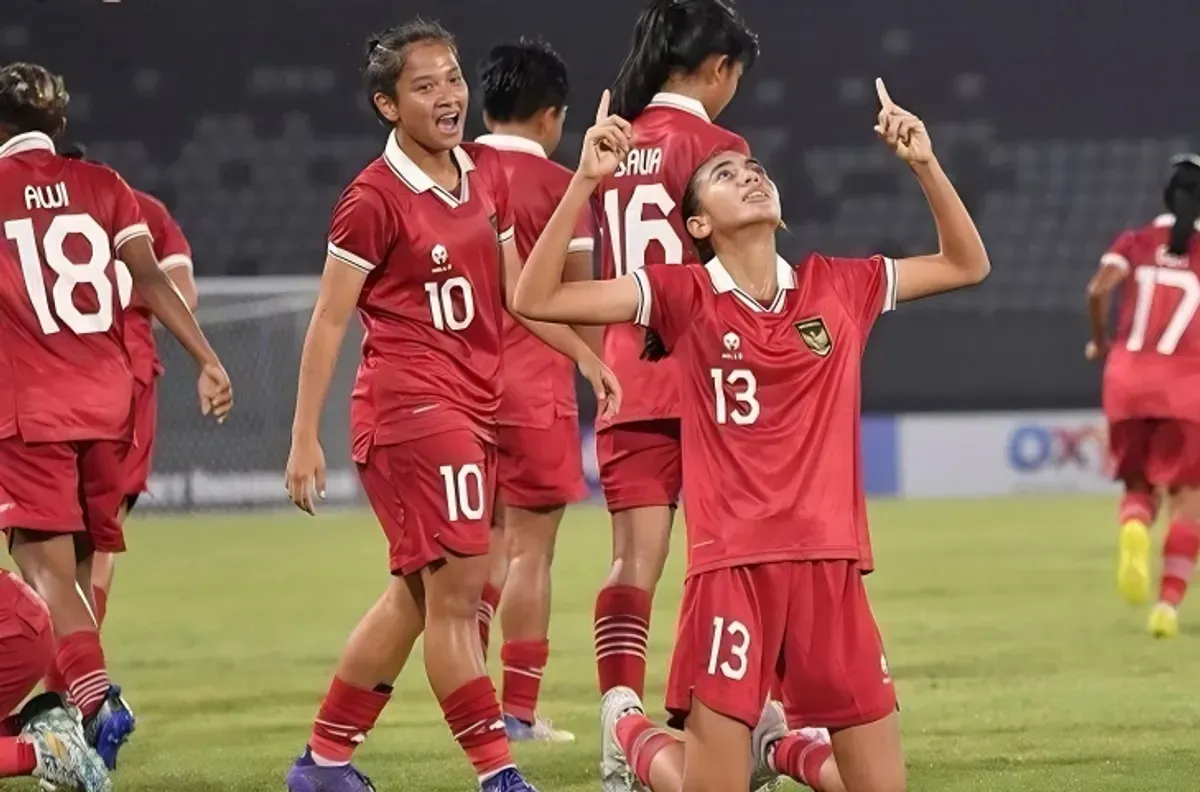 Susunan 39 pemain Timnas Wanita Indonesia asuhan pelatih Satoru Mochizuki dalam ajang laga FIFA Matchday melawan Arab Saudi mendatang. (Sumber: Pinterest)