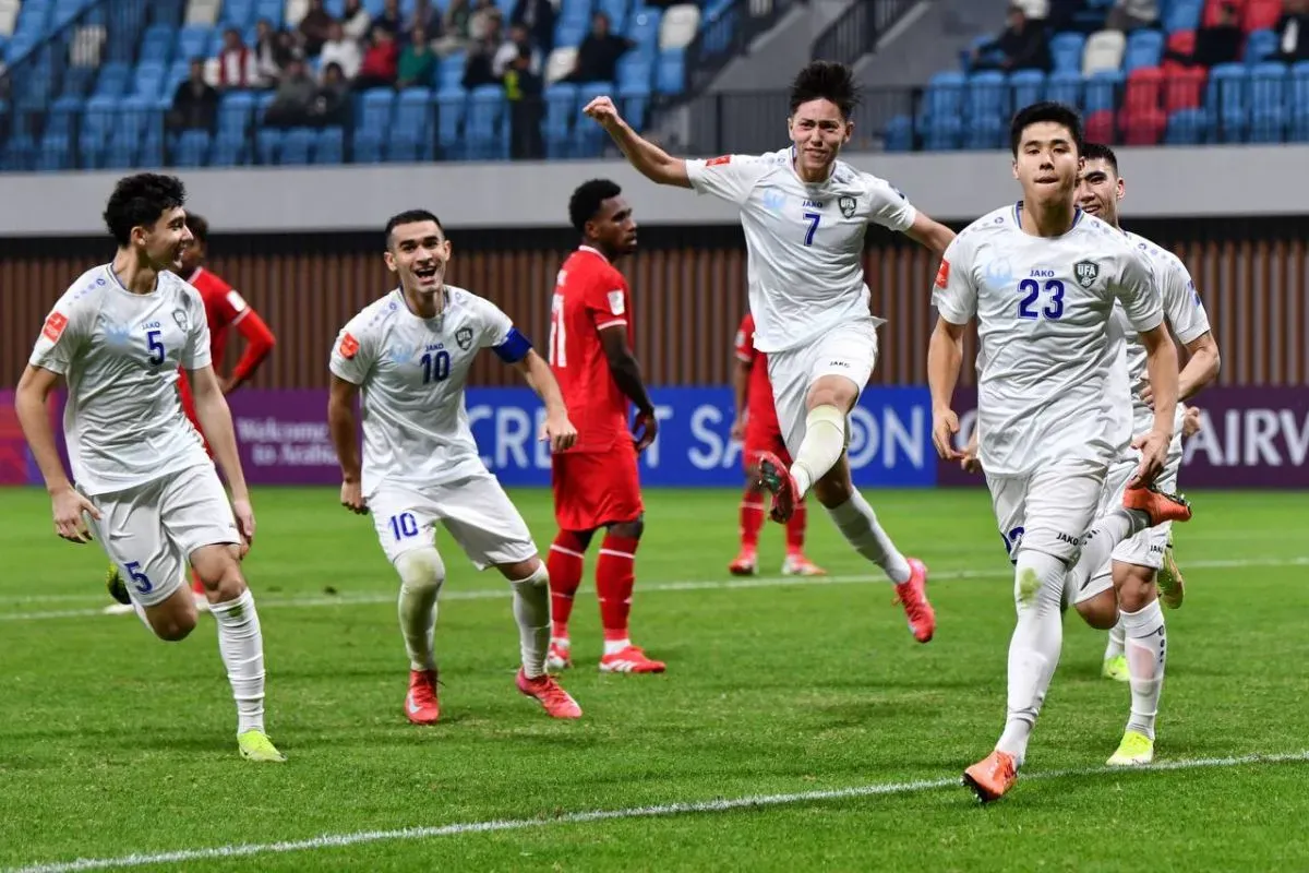 Timnas Indonesia disingkirkan Uzbekistan dari Piala Asia U20 2025, Minggu, 16 Februari 2025. (Sumber: X/@UzbekistanFA)