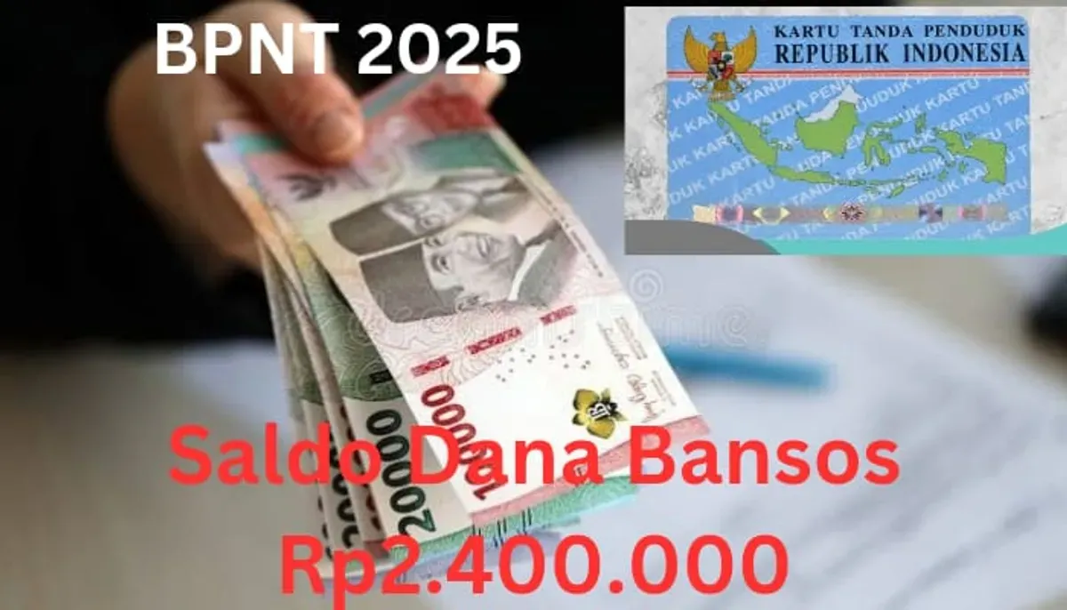 NIK KTP kamu telah dicatat pemerintah jadi penerima saldo dana bansos Rp2.400.000 dari subsidi BPNT per tahun 2025. (Sumber: Poskota/Gabriel Omar Batistuta)