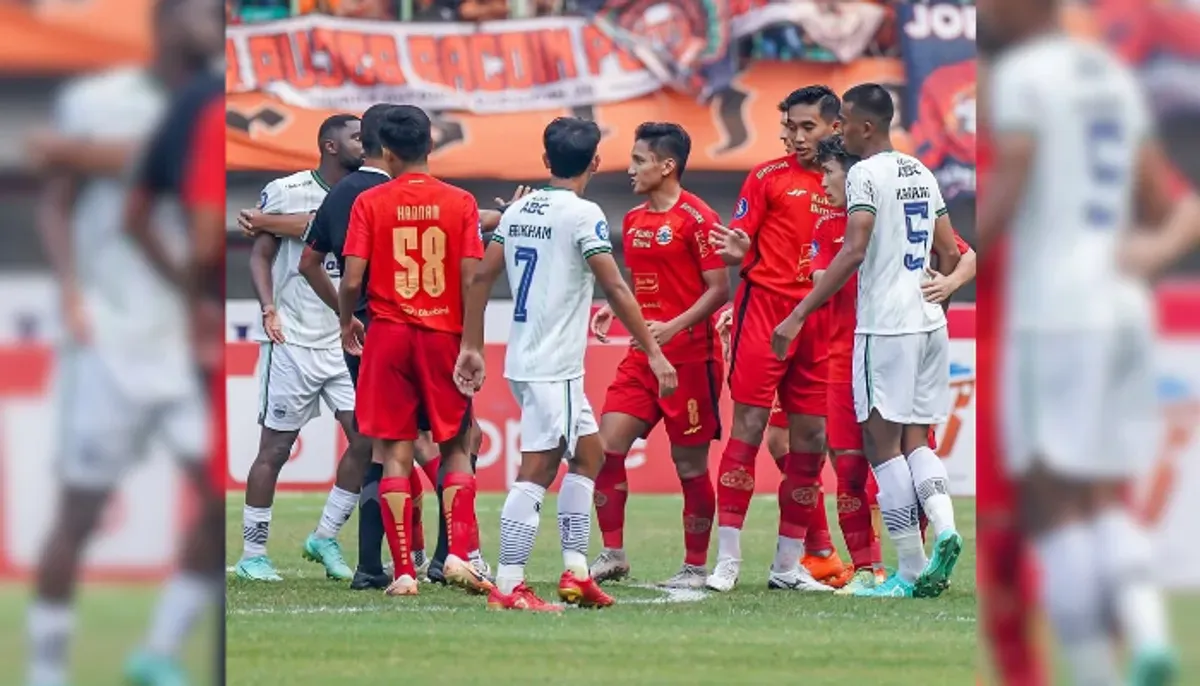 Duel klasik Persija vs Persib akhirnya berakhir imbang 2-2 di laga BRI Liga 1 2024/2025. (Sumber: Instagram/@persija)