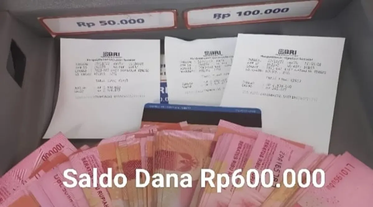 Rekening BRI kamu tervalidasi oleh pemerintah dapatkan saldo dana Rp600.000 dari subsidi bansos PKH 2025. (Sumber: Poskota/Gabriel Omar Batistuta)