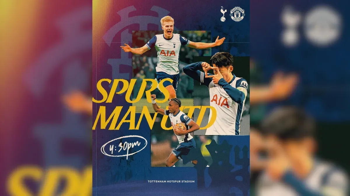 Klik link live streaming Spurs Vs Manchester United di pekan 25 Liga Inggris 2024/2025 hari ini, kick-off pukul 23.30 WIB (Sumber: Instagram @spurs)