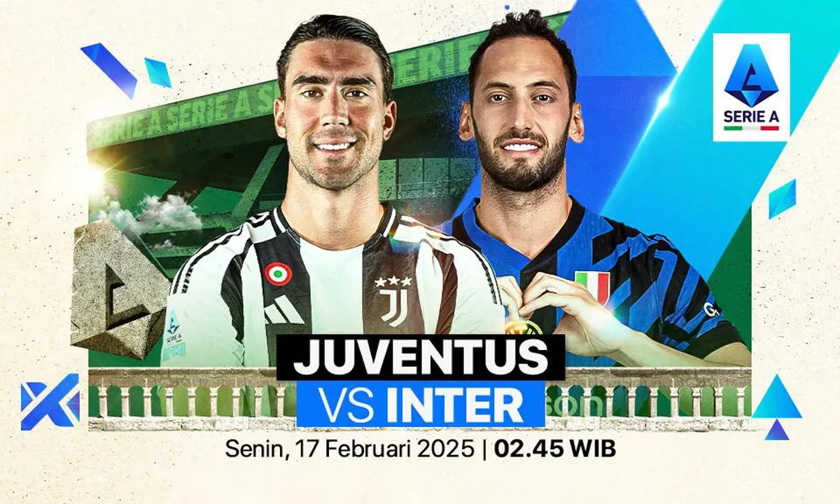 Link live streaming Juventus vs Inter Milan. (Sumber: Vidio)