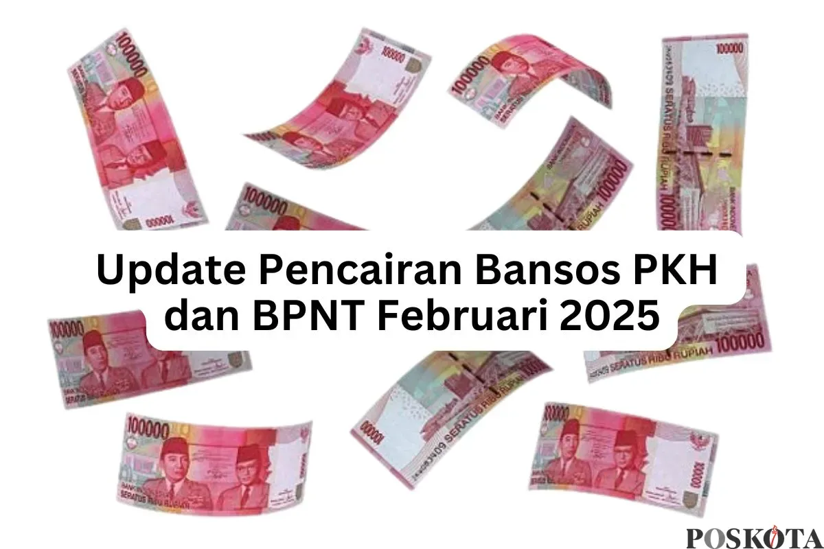 Update pencairan bansos PKH dan BPNT Februari 2025. (Sumber: Poskota/Arip Apandi)