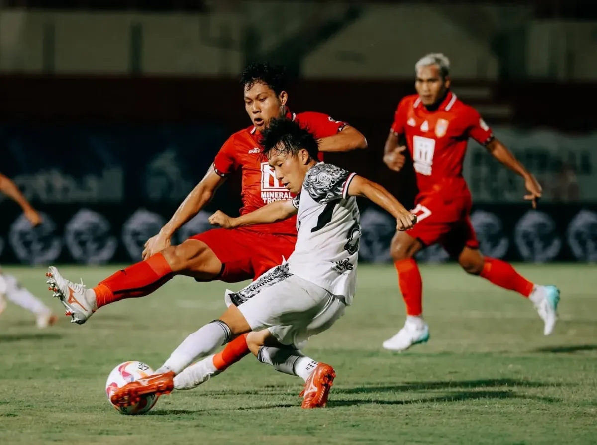 Streaming Bali United vs Malut United di pekan ke-23 Liga 1 2024-25. (Foto: Instagram/@baliunitedfc)