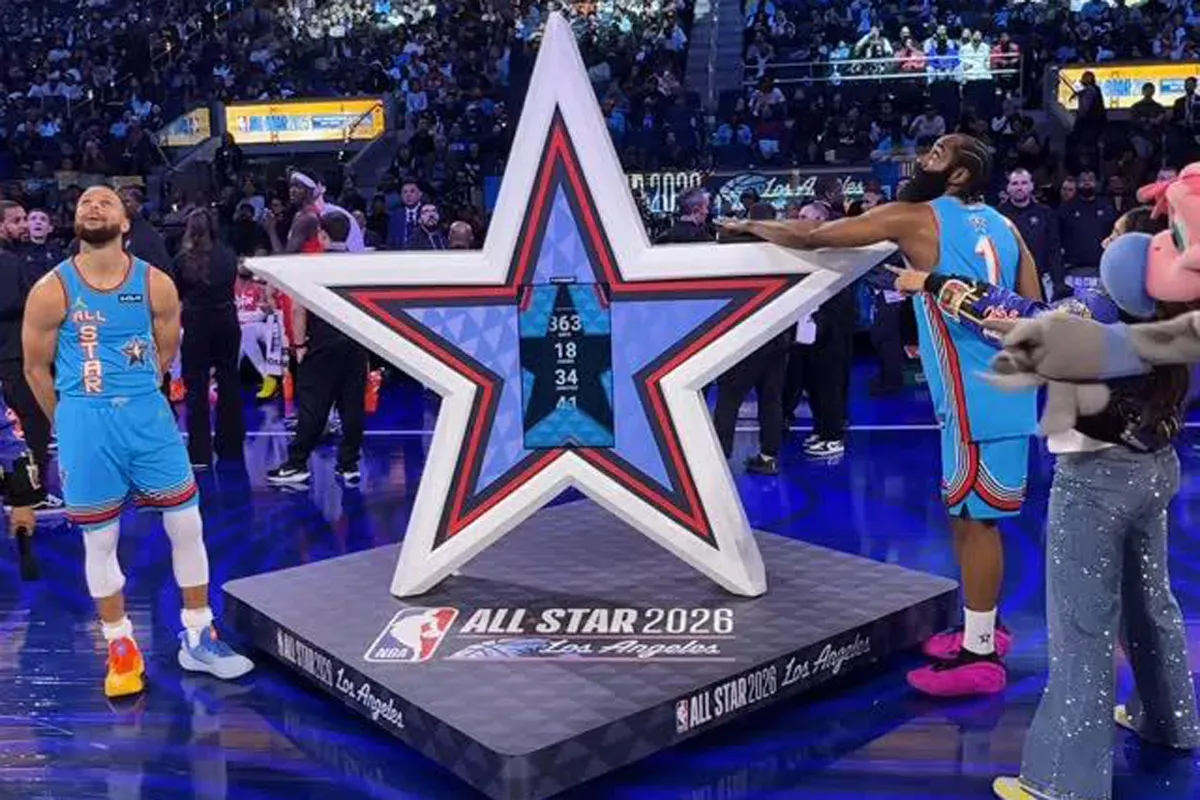 Hasil pertandingan NBA All-Star Game 2015. (Sumber: Instagram @nbaallstar)