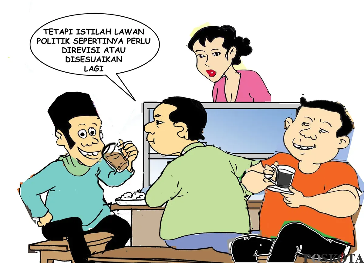 Obrolan Warteg: Kawan Seperjuangan (Sumber: Poskota/ Yudhi Himawan)