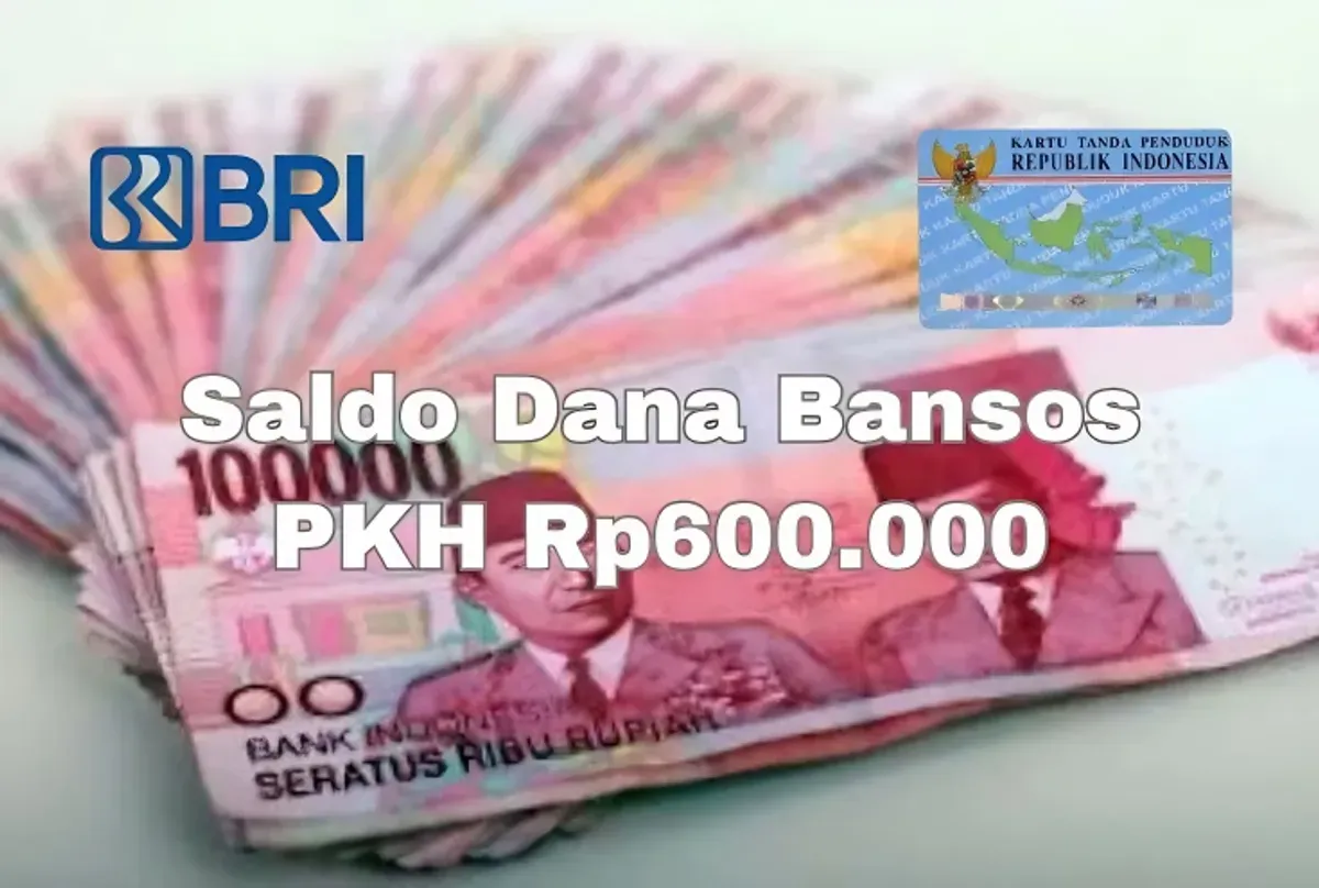 NIK e-KTP KPM ini telah terima saldo dana bansos Rp600.000 dari PKH tahap satu 2025 cair melalui Bank BRI. (Sumber: Poskota/Syania Nurul Lita Baikuni)