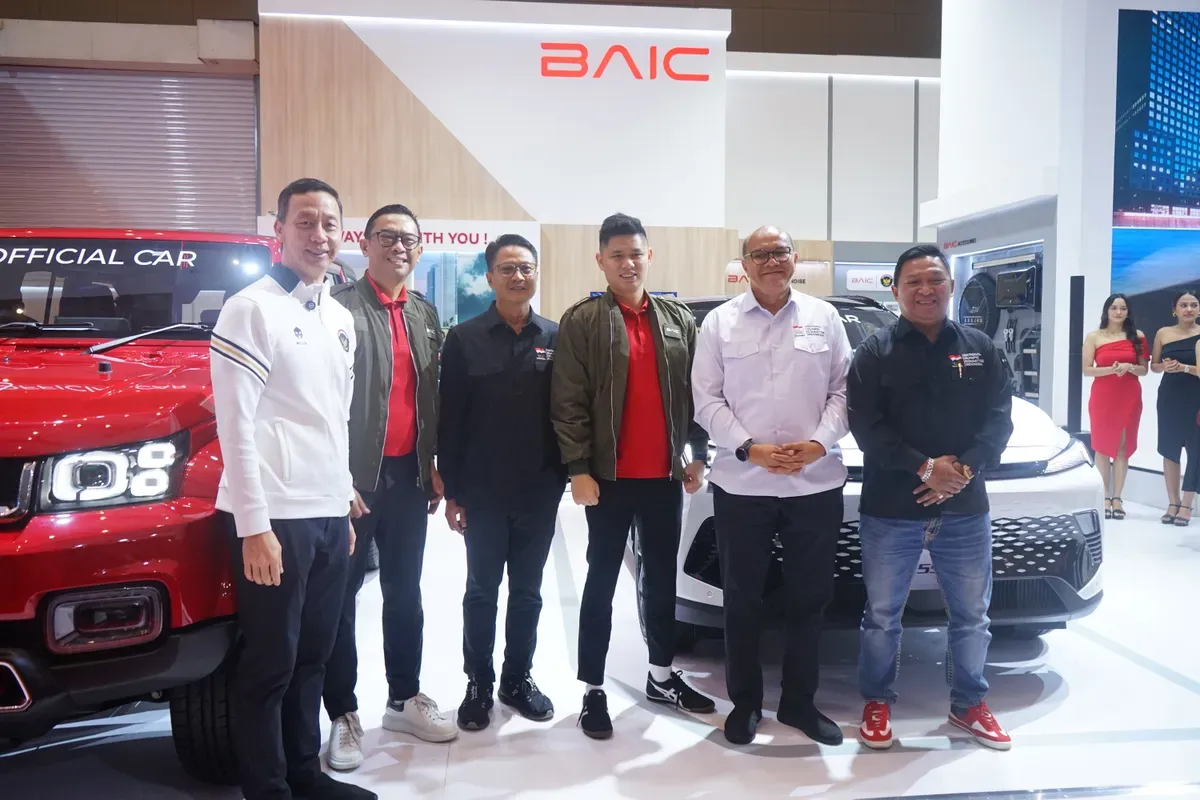 BAIC Indonesia resmi menjalin kerja sama dengan Tim Indonesia yang berada di bawah Komite Olimpiade Indonesia (NOC Indonesia) dukung atlet Indonesia. (Sumber: Dok. NOC)