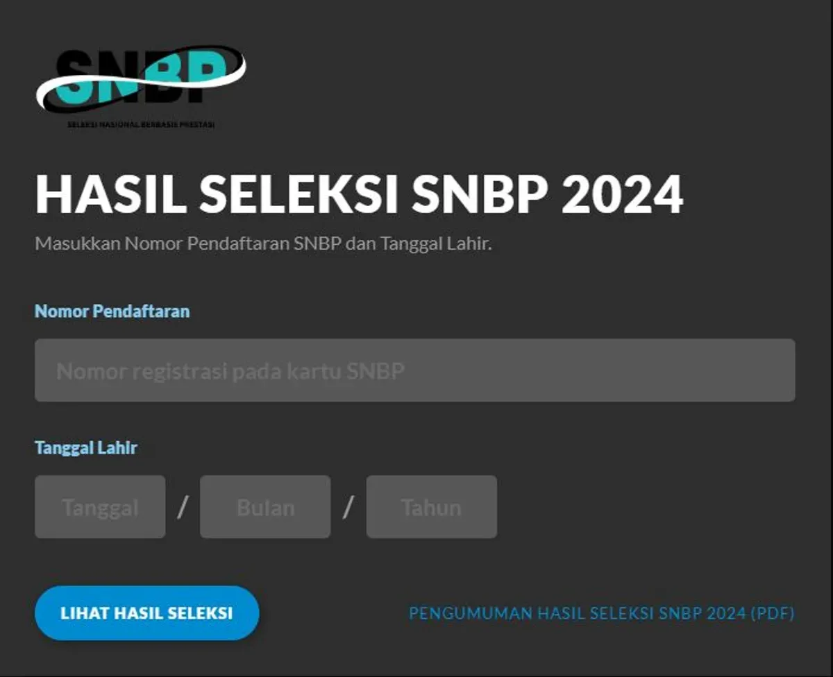 Cek jadwal pengumuman SNBP 2025 melalui link resmi dan 40 link alternatif ini. (Sumber: Tangkapan Layar/https://pengumuman-snbp-snpmb.bppp.kemdikbud.go.id/)