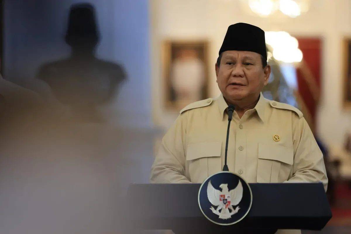 Presiden Prabowo meresmikan lembaga Danantara pada Senin, 24 Febrari 2025. (Sumber: X/prabowo)